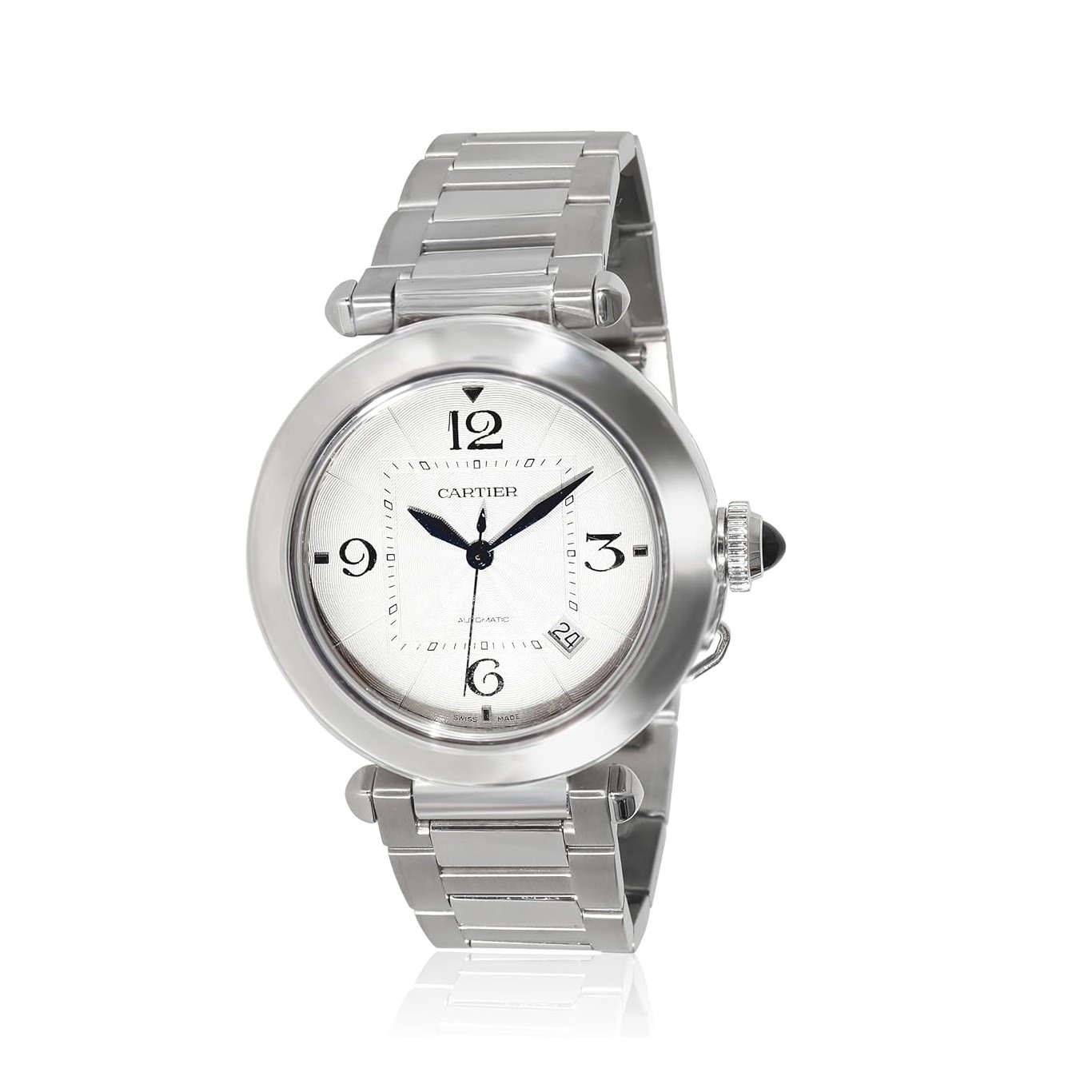 CARTIER Pre-Loved Pasha de Cartier Watch, 7.50, Stainless Steel