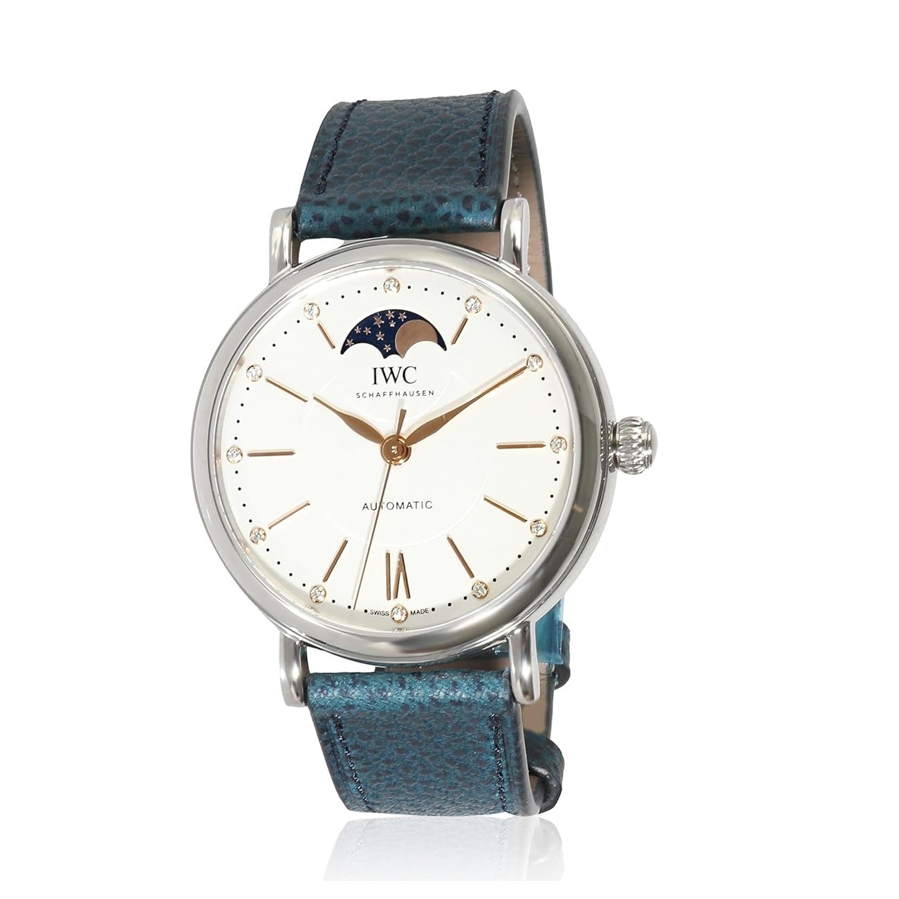 IWC Pre-Loved, Portofino, Portofino Moonphase, 700.00, Stainless Steel.