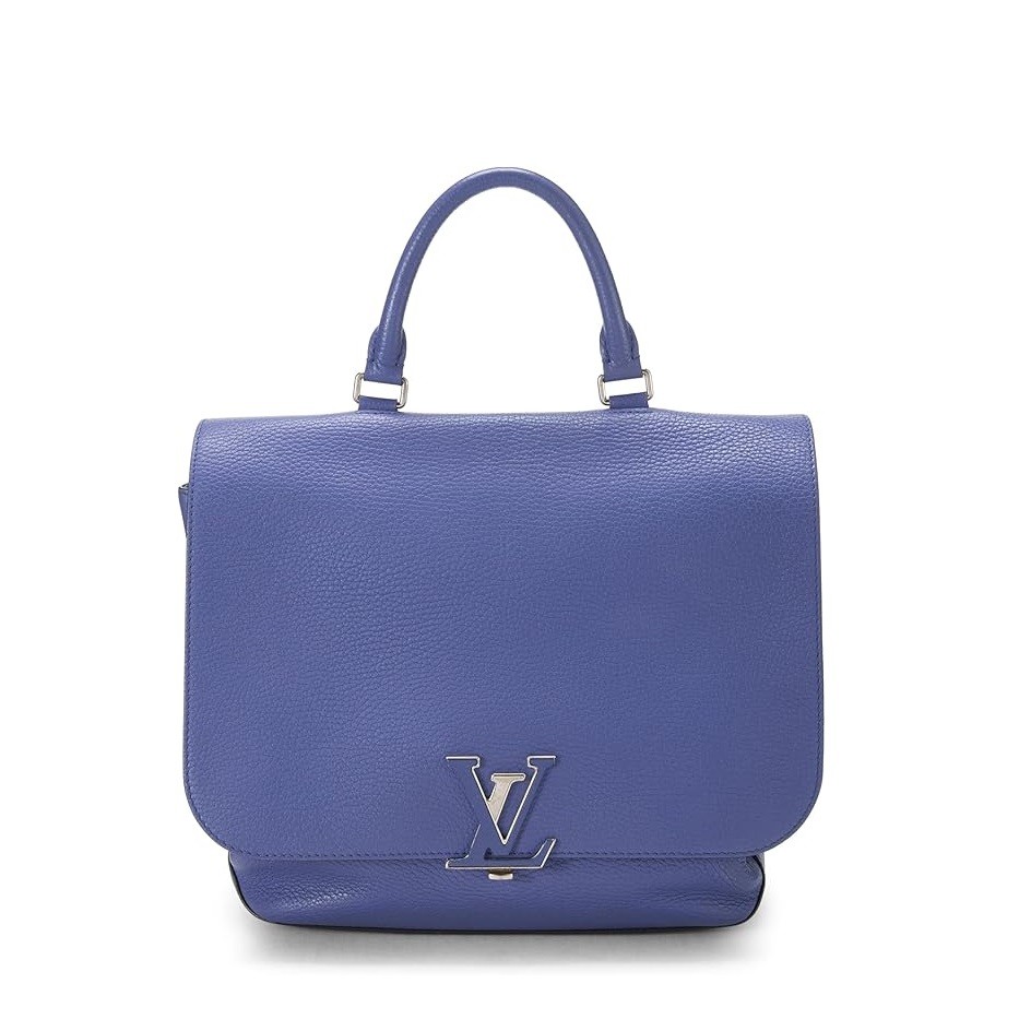 Louis Vuitton Pre-Loved Blue Taurillon Leather Volta, Blue