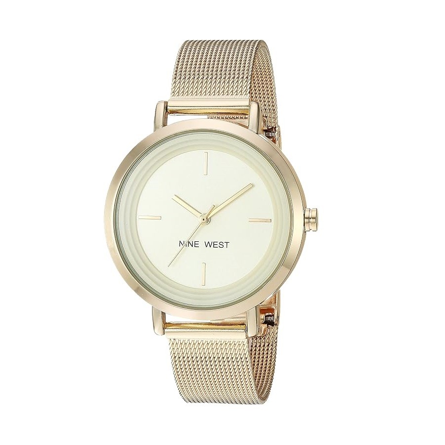 Nine West Women's Mesh Bracelet Watch