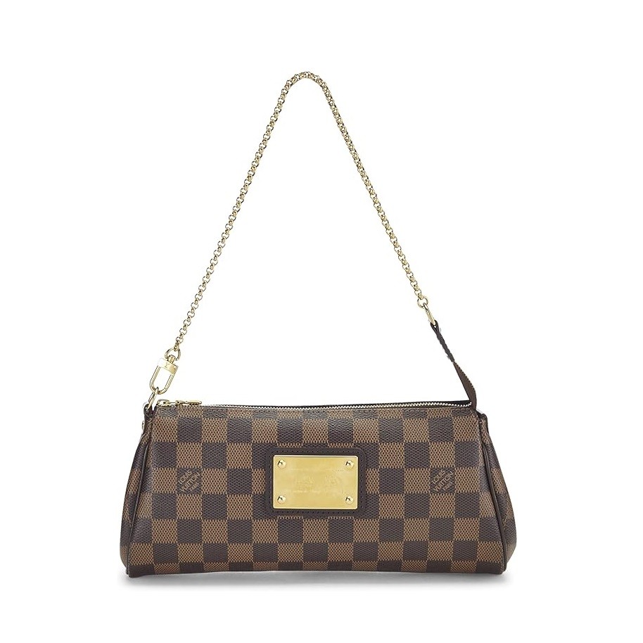 Louis Vuitton Pre-Loved Damier Ebene Eva, Brown