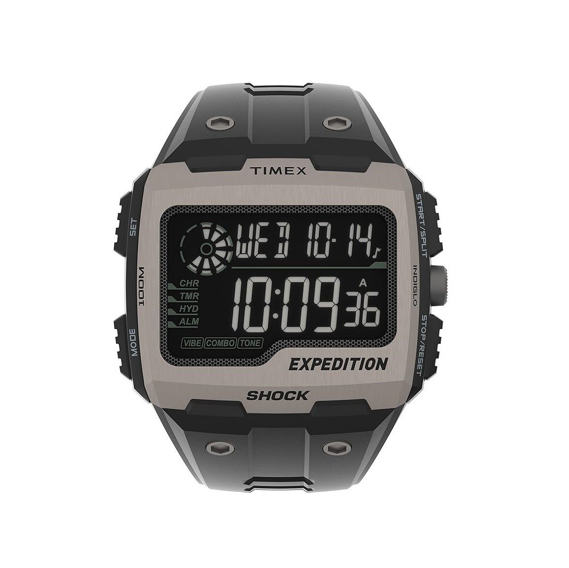 Timex Men's Expedition Grid Shock Quartz Resin Strap
