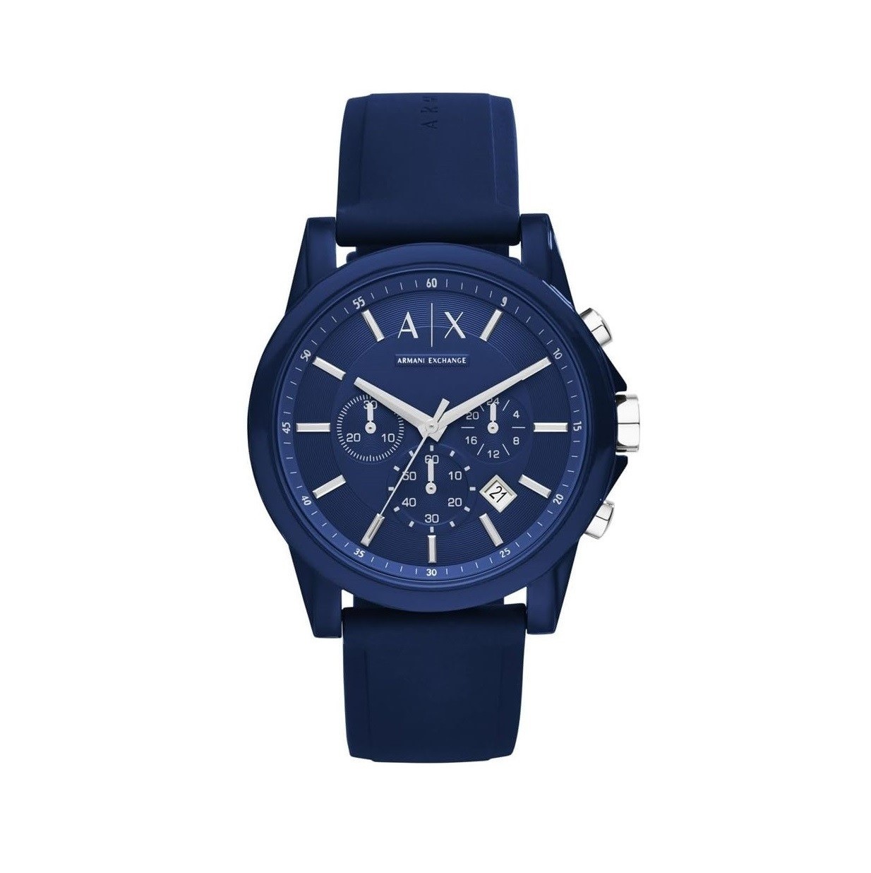 AX Armani Exchange Chronograph Watch for Men with Leather, Stainless Steel or Silicone Band