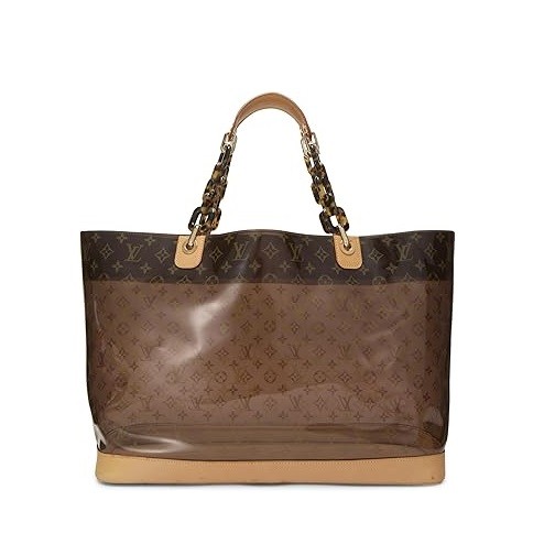Louis Vuitton Pre-Loved Brown Monogram Vinyl Ambre Cabas GM, Brown