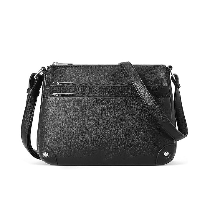 WESTBRONCO Crossbody Bags for Women, Medium Size Shoulder Handbags, Satchel Purse with Multi Zipper Pocket