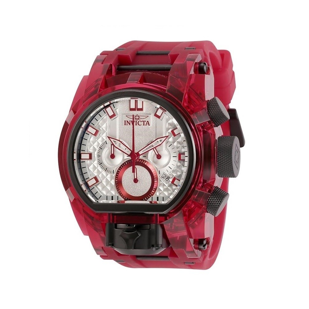 Invicta Mens Bolt Quartz Watch, Red, 29996