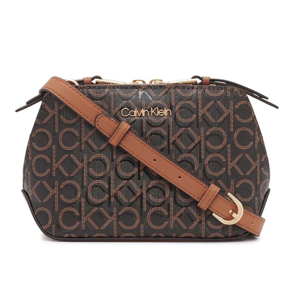 Calvin Klein Women's Lucy Triple Compartment Crossbody