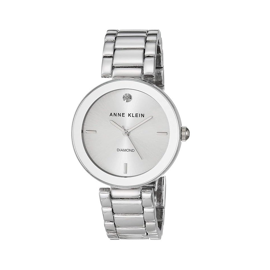 Anne Klein Women's Genuine Diamond Dial Bracelet Watch