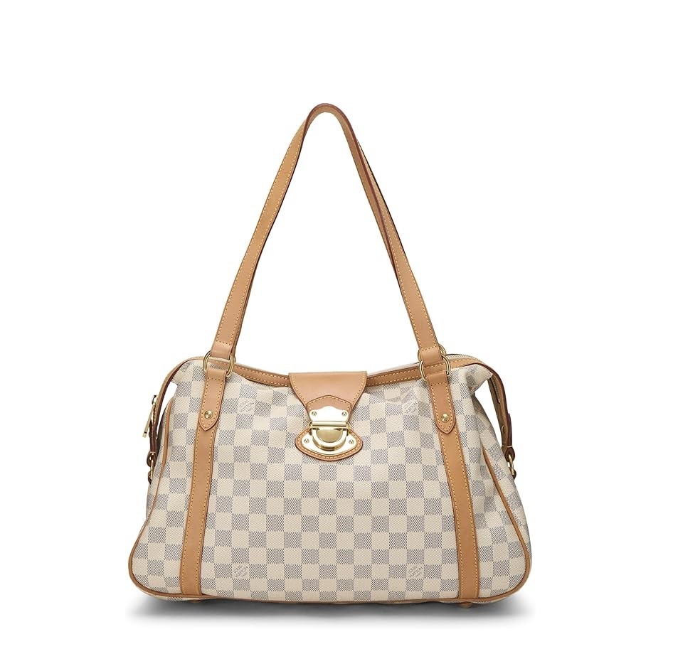 Louis Vuitton Pre-Loved Damier Azur Stresa PM, White