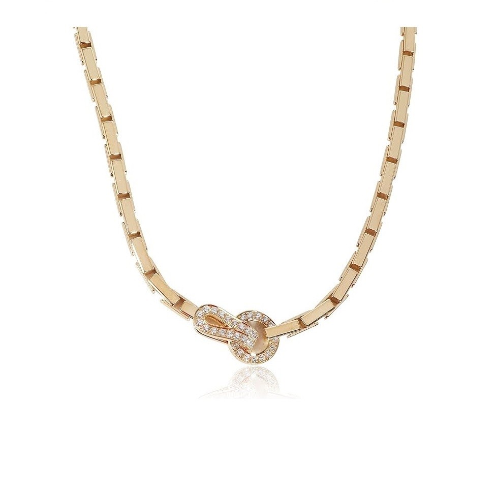 CARTIER Pre-Loved, Agrafe, 17 in, Yellow Gold