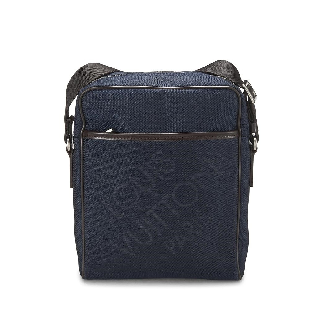 Louis Vuitton Pre-Loved Black Damier Geant Citadin MM, Black